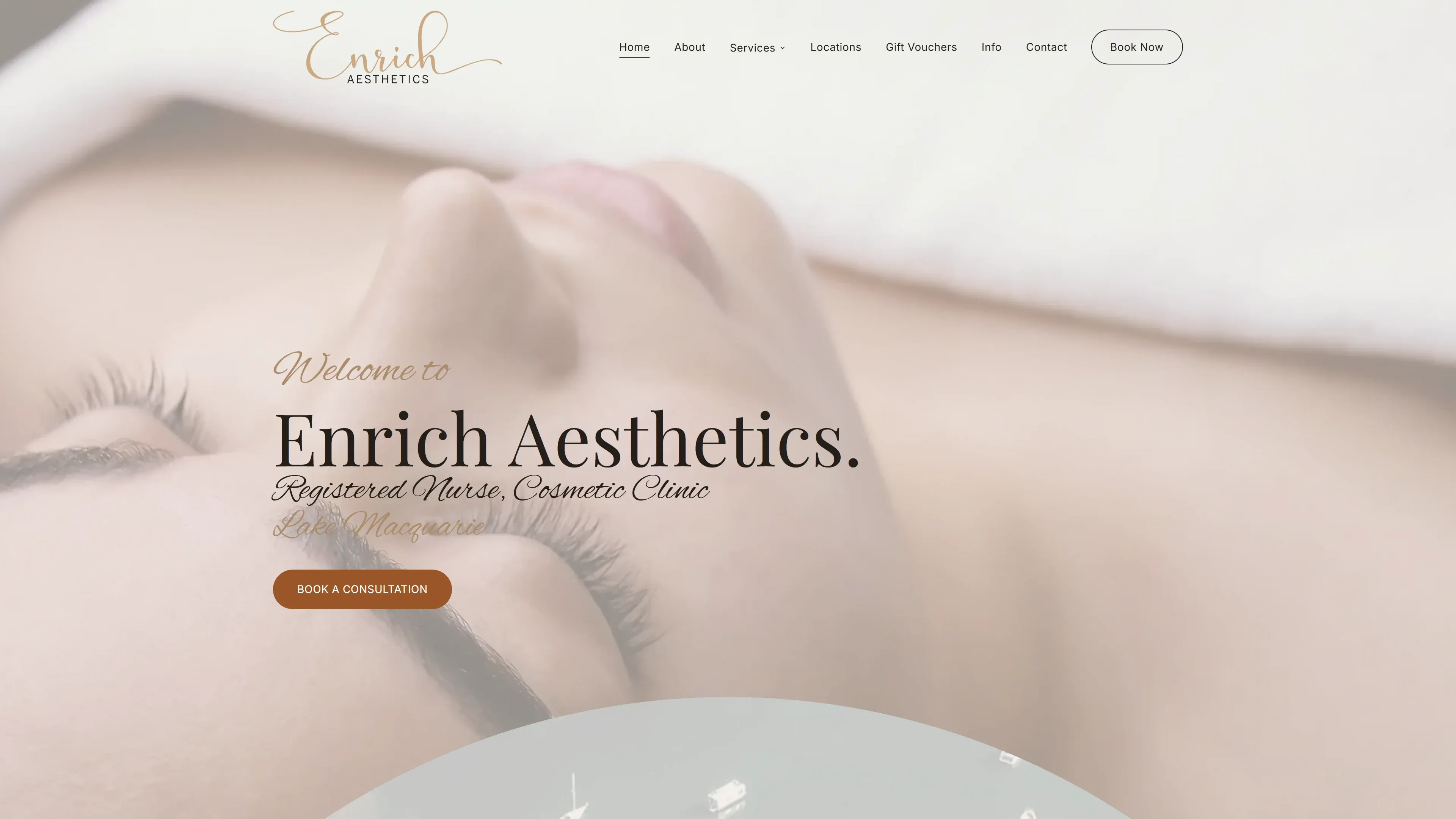 Enrich Aesthetics, project visual