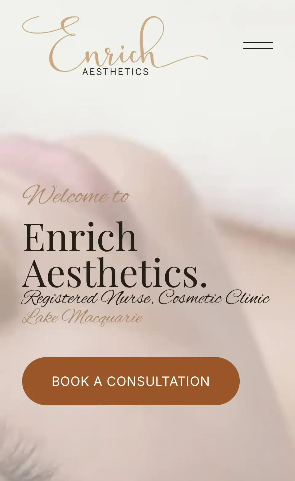 Enrich Aesthetics, project visual